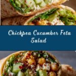 Chickpea Cucumber Feta Salad Recipe