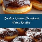 Boston Cream Doughnut Holes Recipe