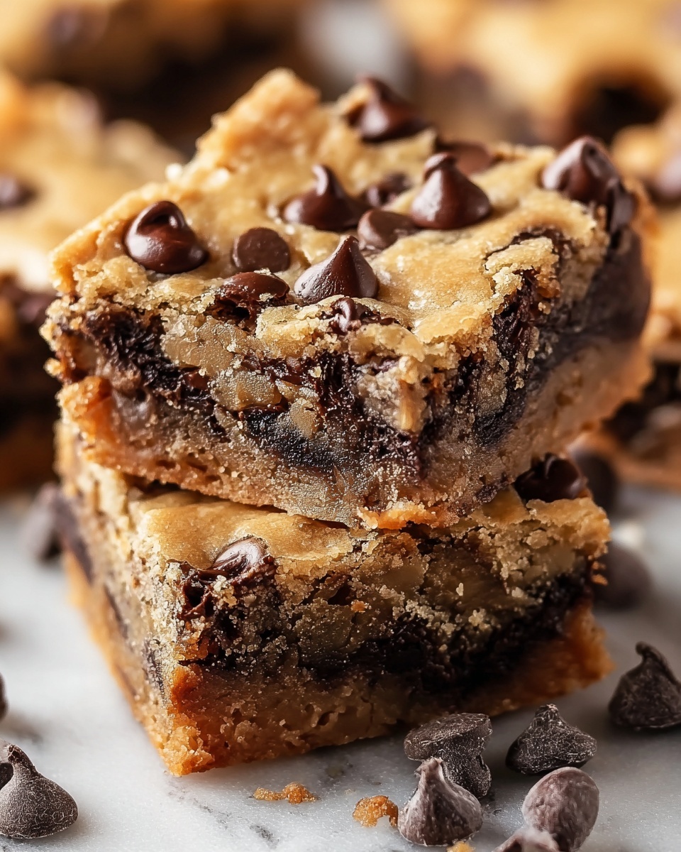 Lazy Chocolate Chip Cookie Bars Recipe - Recipe Image