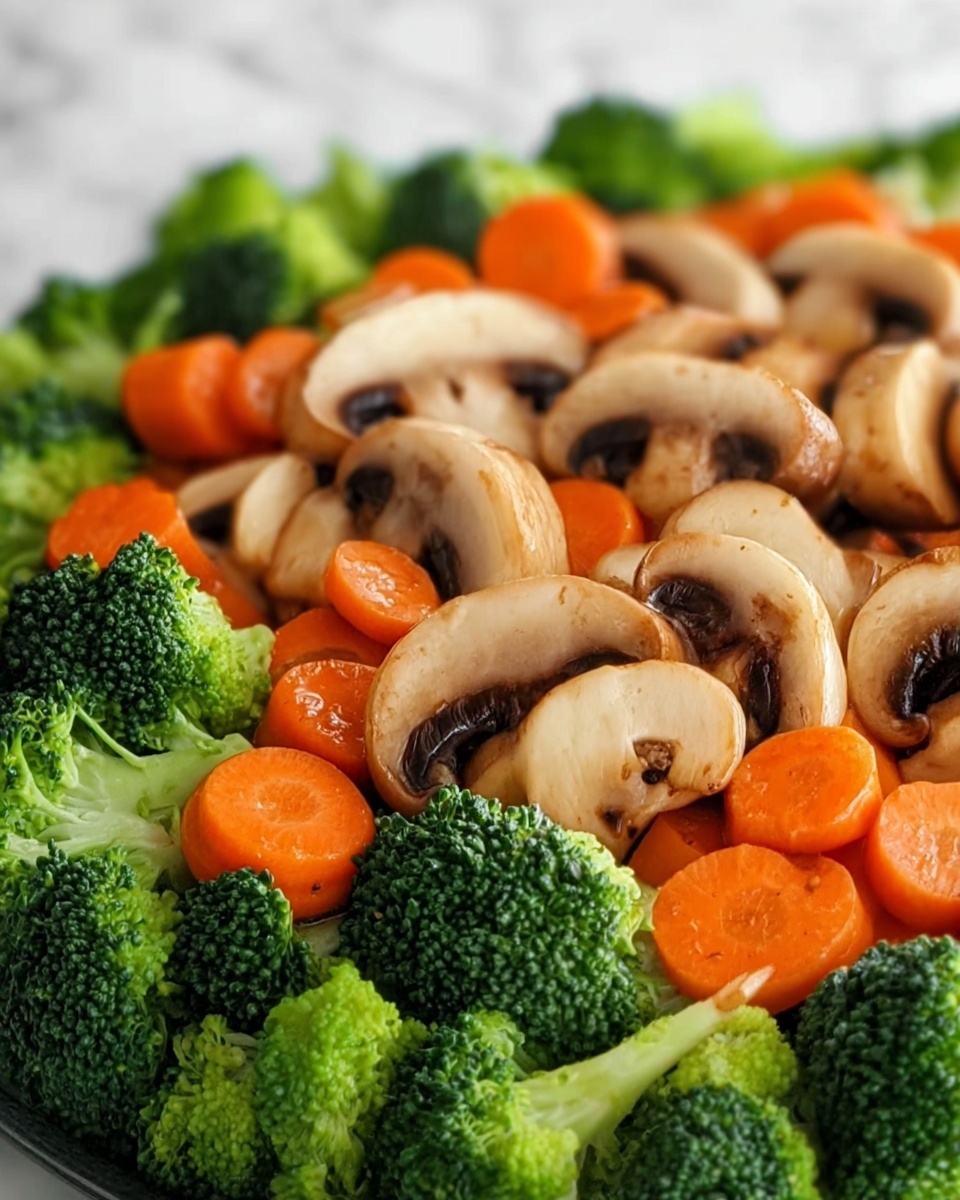 Broccoli, Carrot, and Mushroom Stir-Fry Recipe - Recipe Image