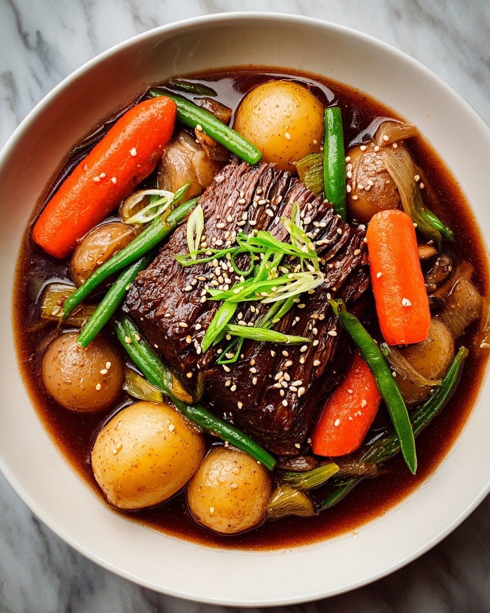 Korean Style Pot Roast Recipe - Recipe Image