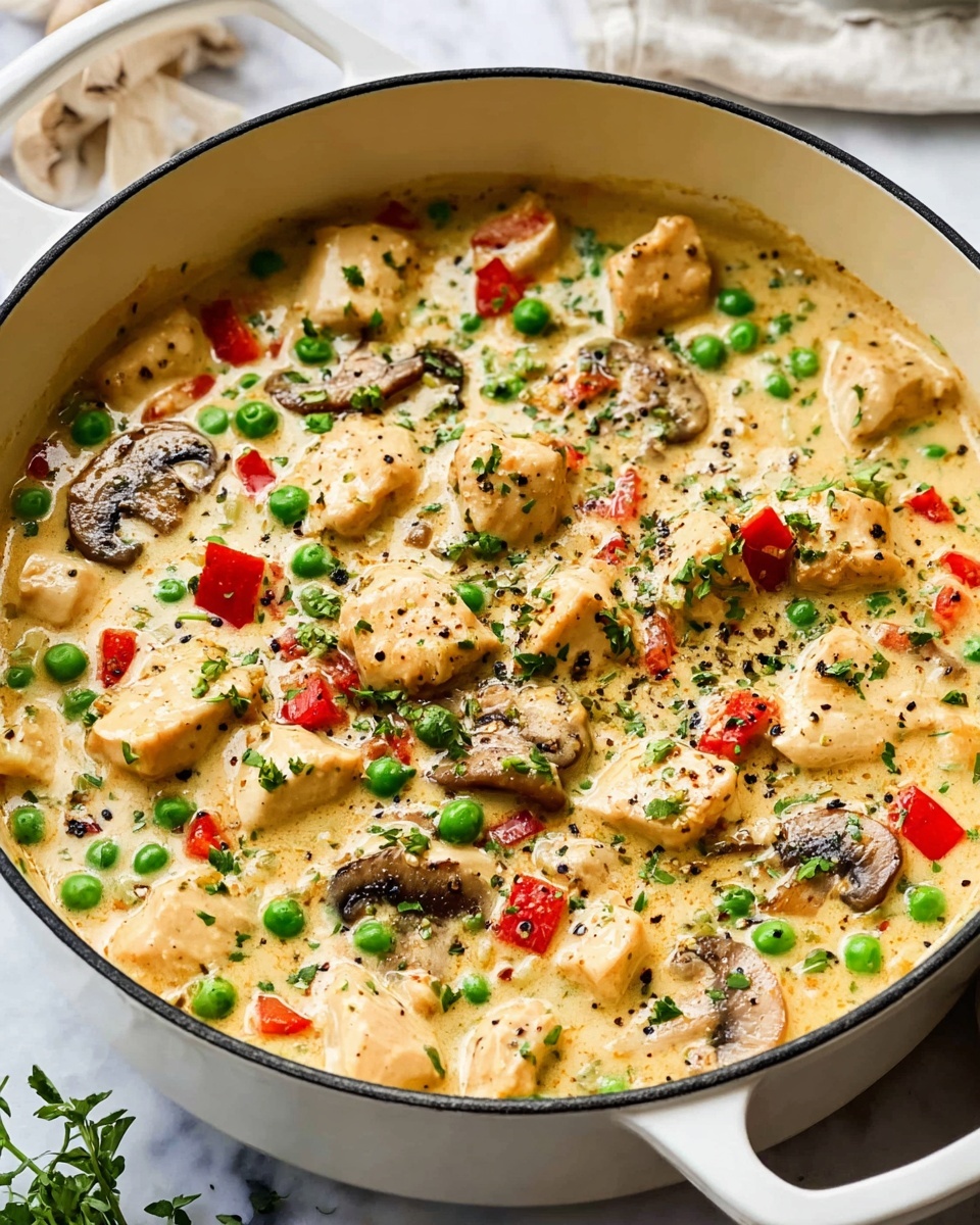 Classic Chicken a la King Recipe - Recipe Image