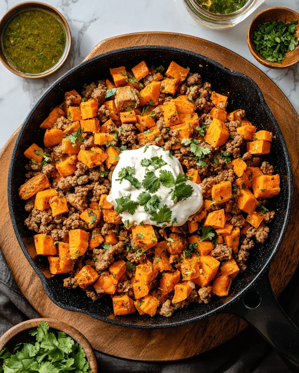 Turkey Sweet Potato Skillet Recipe - Recipe Image