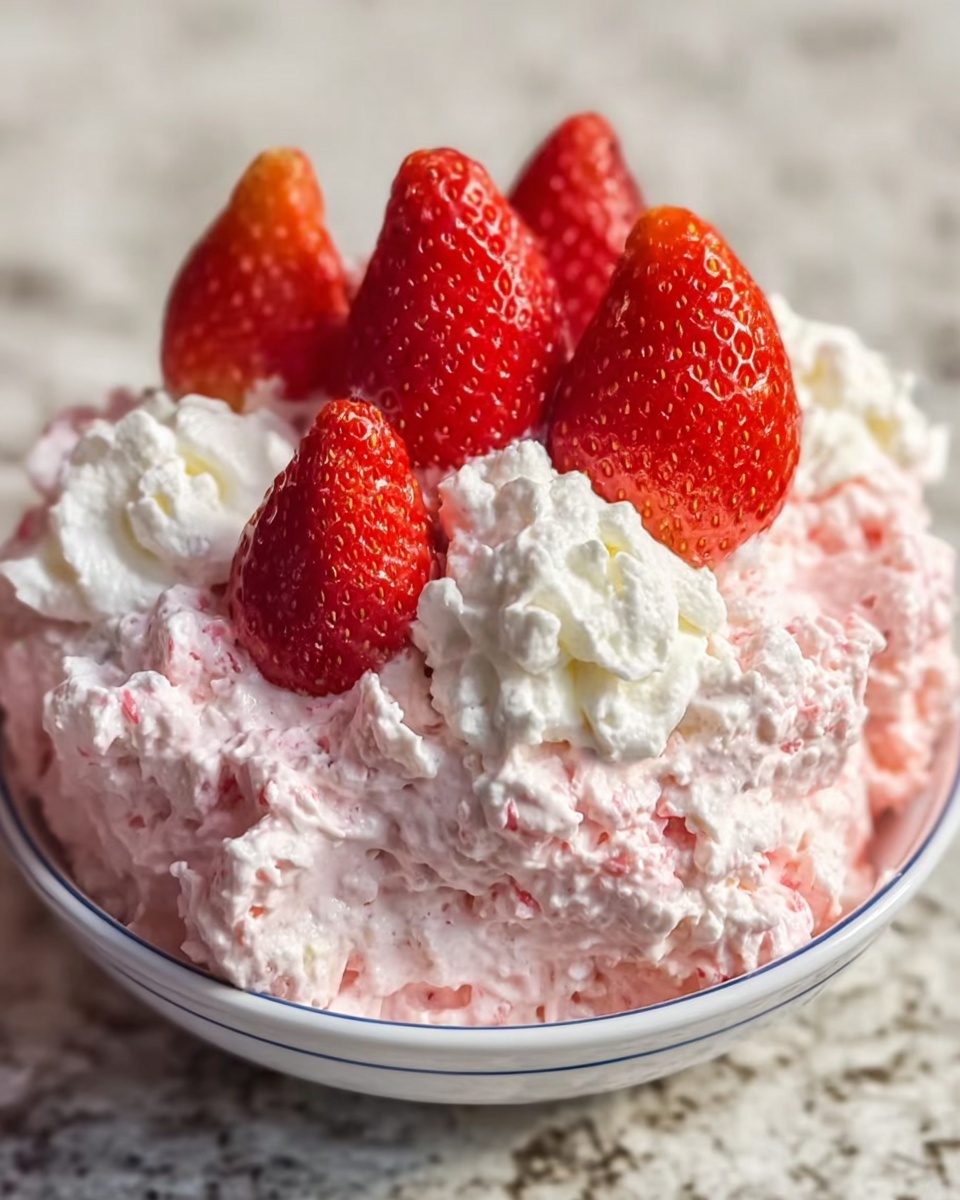 Strawberry Fluff Salad Recipe - Recipe Image