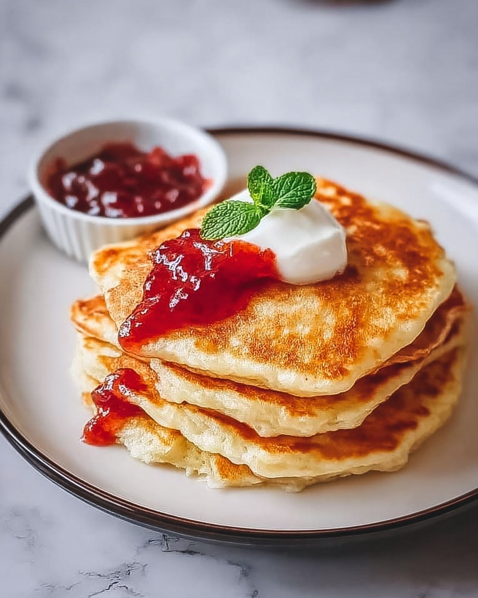Blini (Russian Crepes) Recipe - Recipe Image