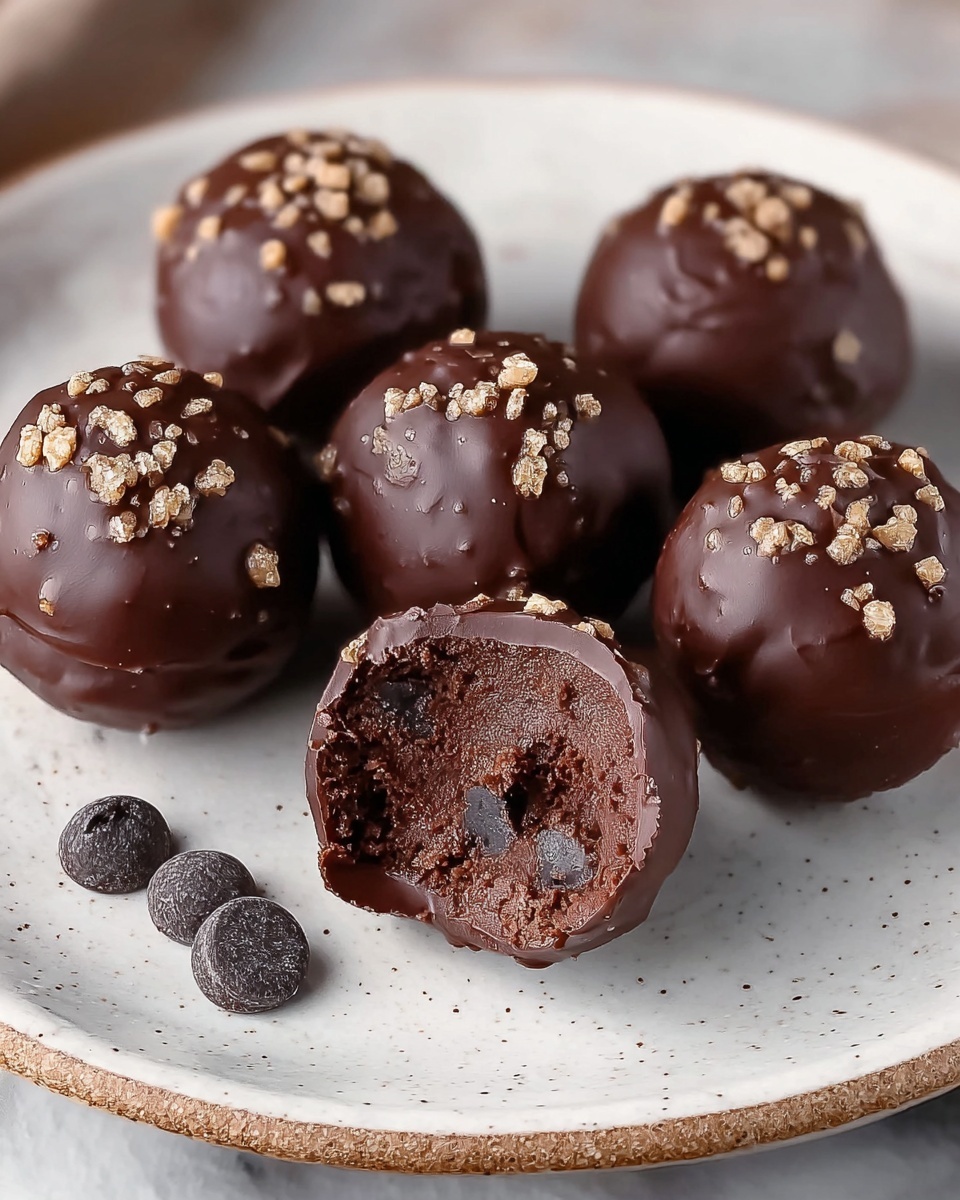 Chocolate Protein Balls Recipe - Recipe Image