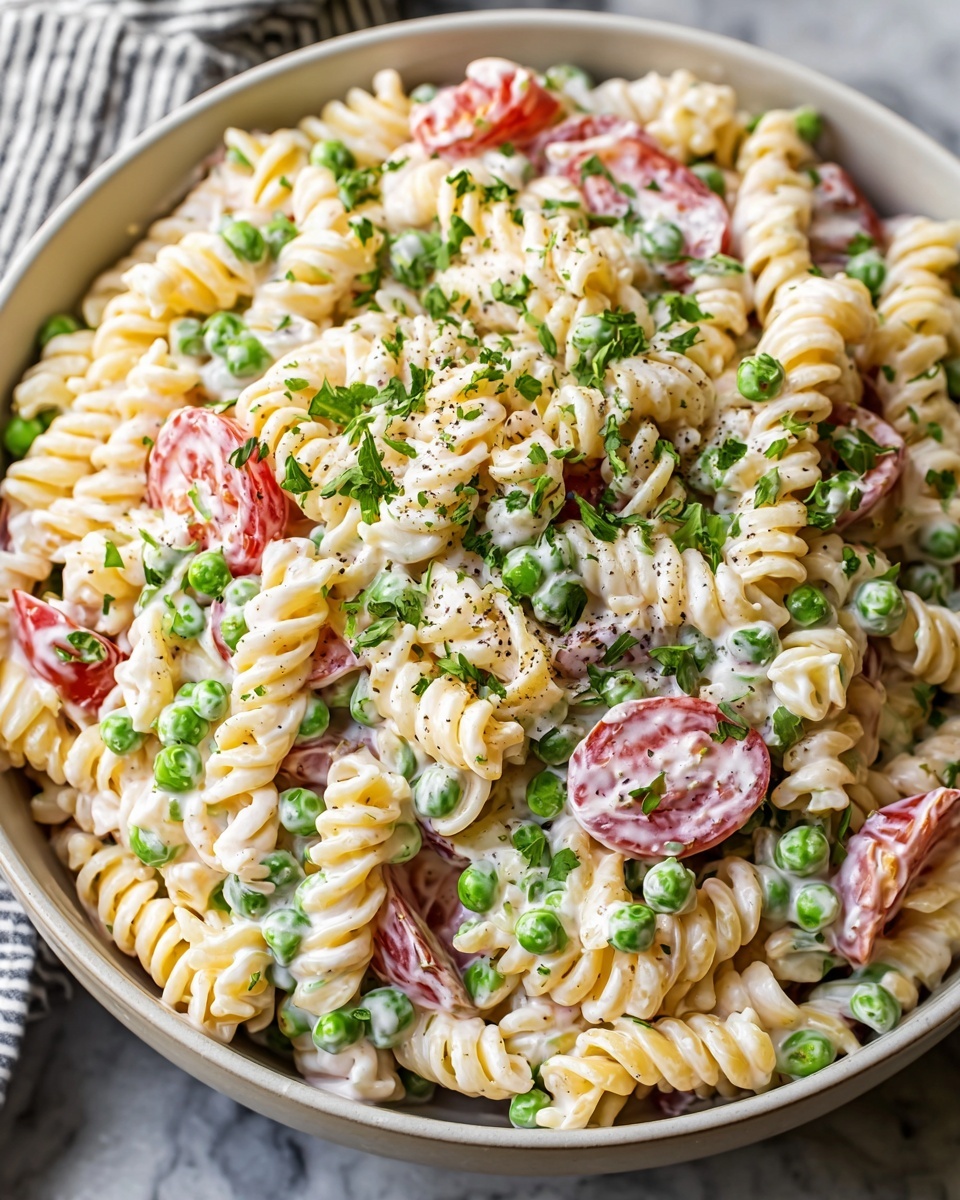 Creamy Pasta Salad Recipe - Recipe Image