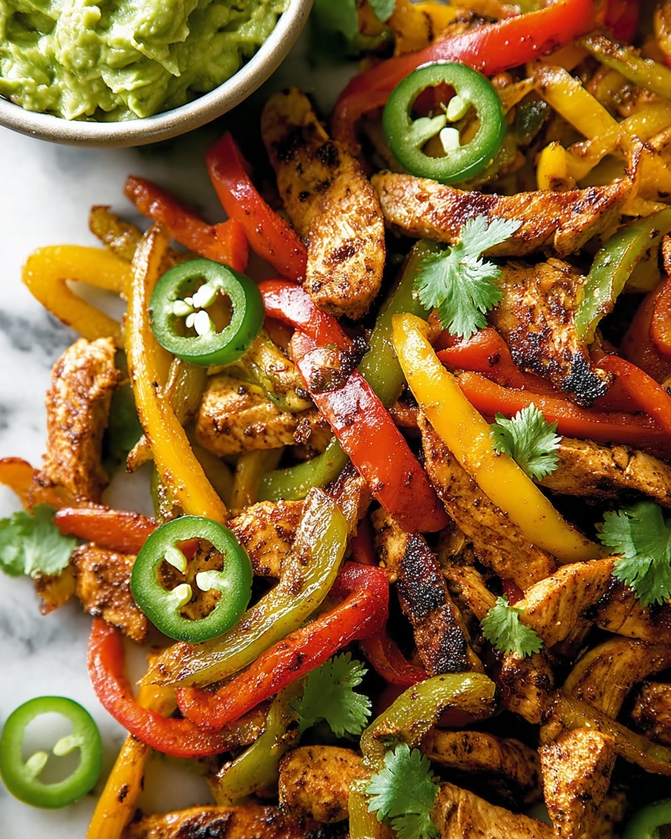 One-Pan Chicken Fajitas Recipe - Recipe Image