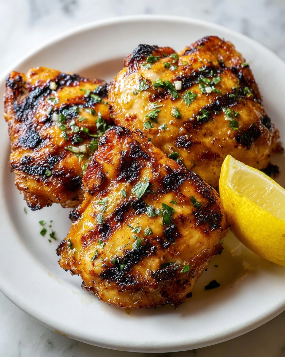 Juicy Grilled Chicken Thighs Recipe - Recipe Image