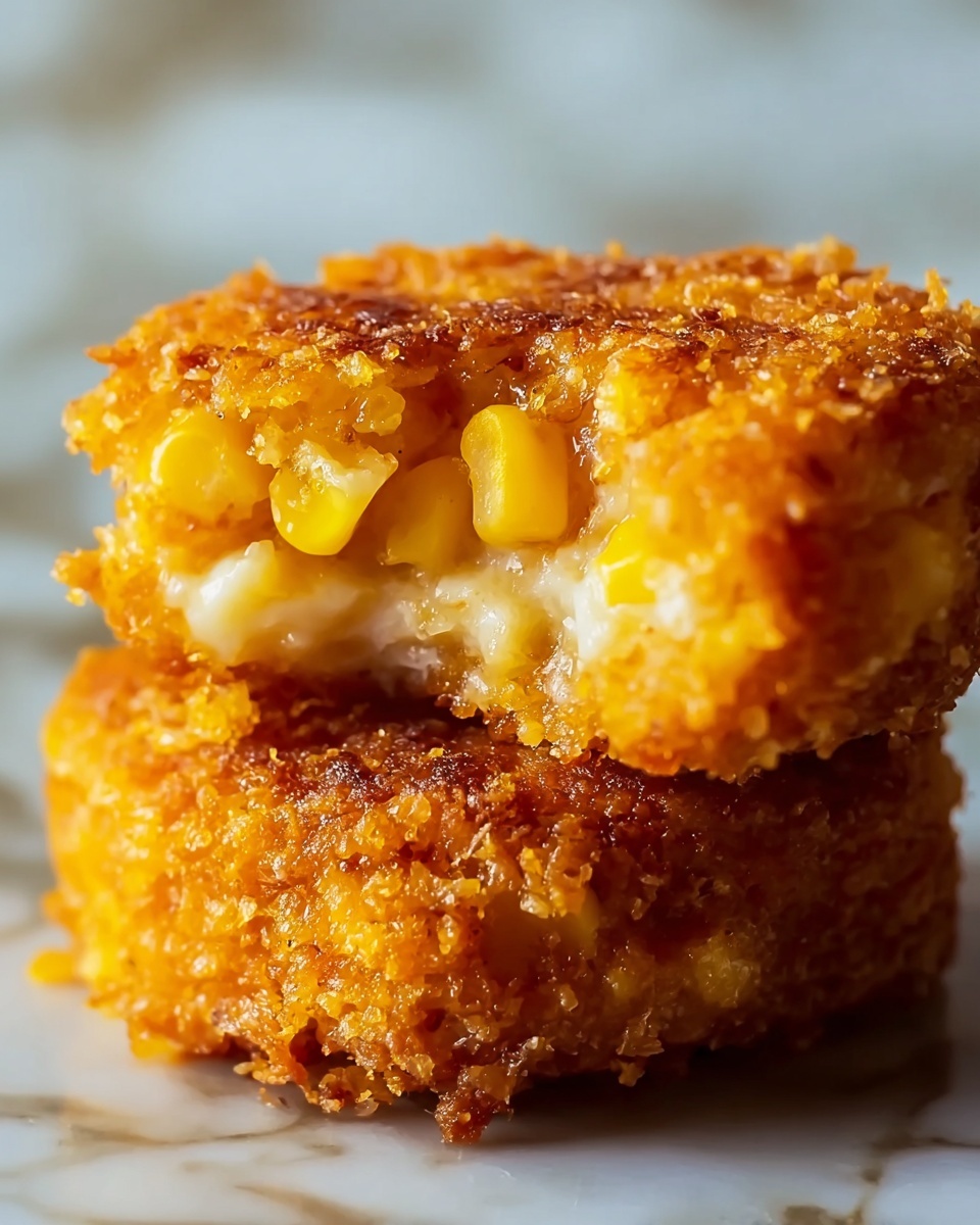Crispy Cheddar Corn Potato Fritters Recipe - Recipe Image