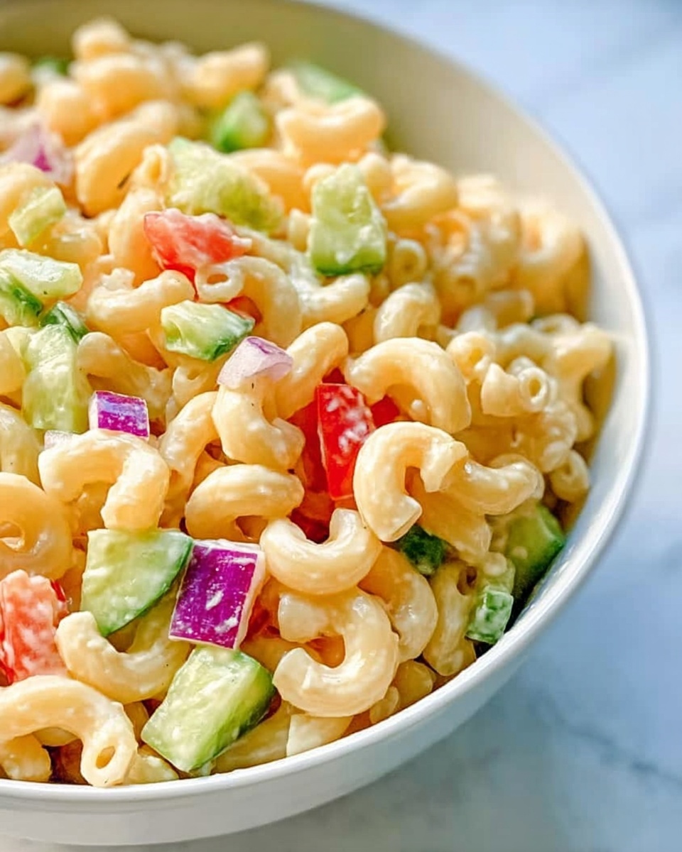 Classic Macaroni Salad Recipe - Recipe Image