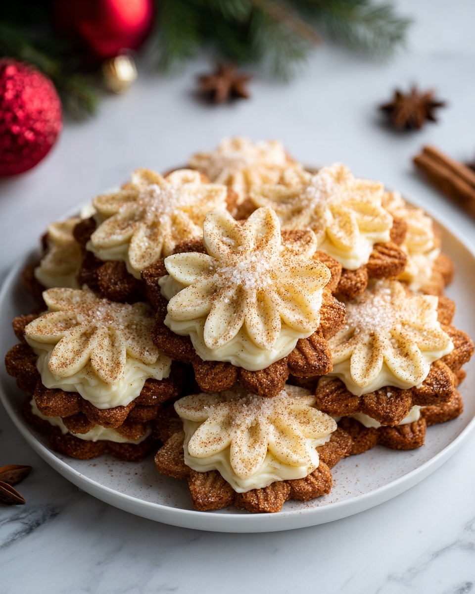 Cinnamon Cream Cheese Cookies Recipe - Recipe Image