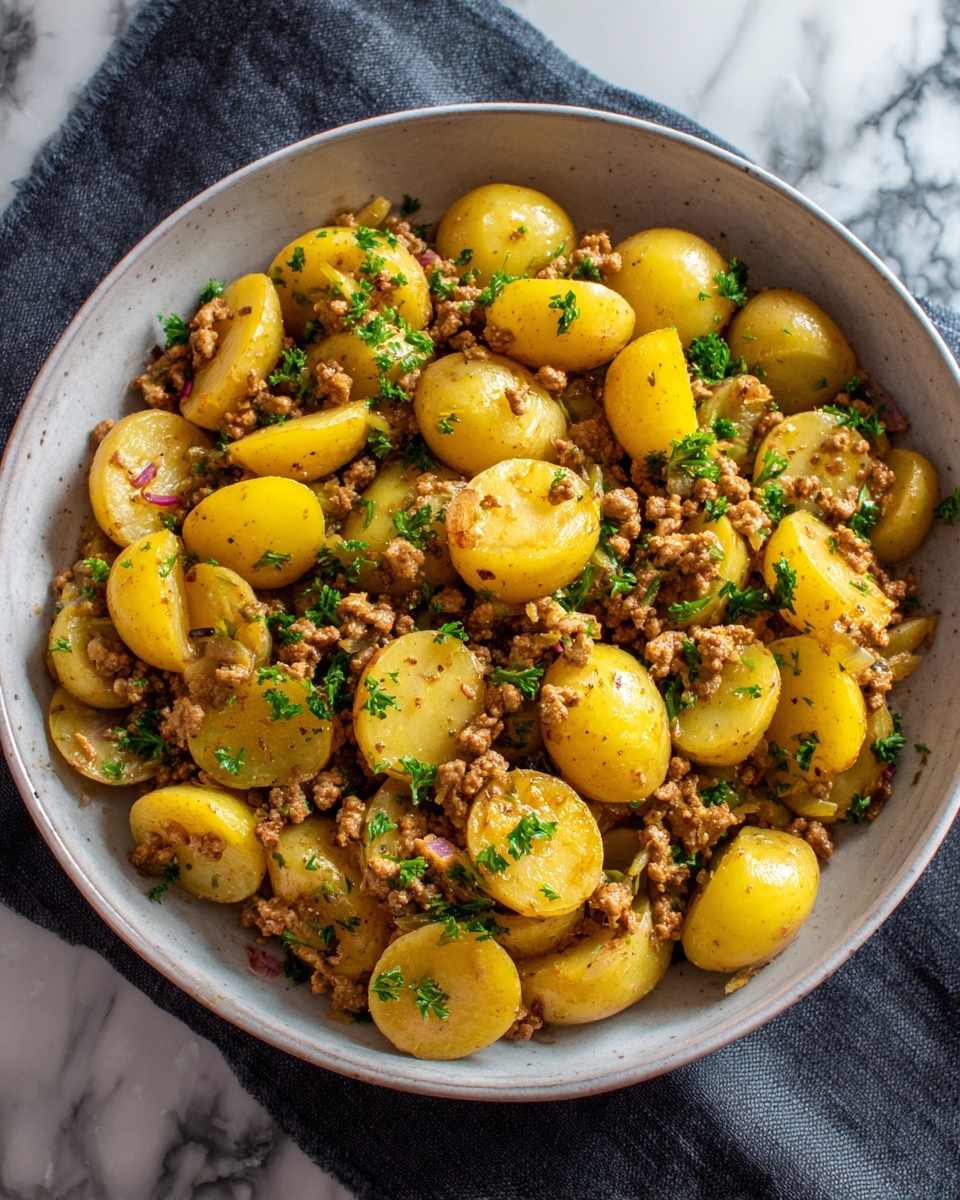 Ground Beef and Potato Casserole Recipe - Recipe Image