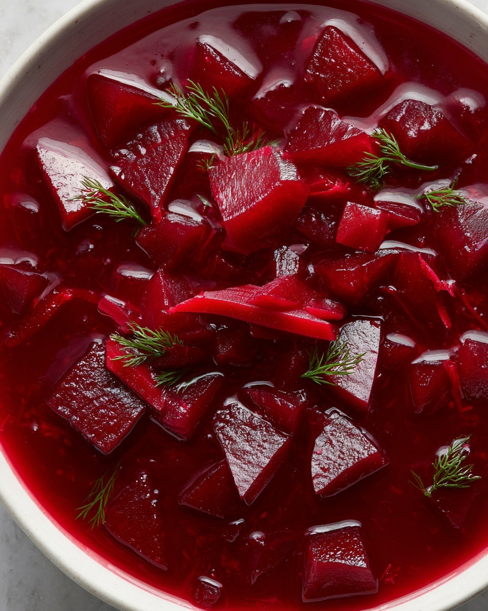 Ukrainian Beet Soup (Borsch) in a Pressure Cooker Recipe - Recipe Image