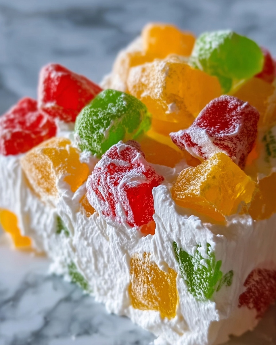 Easter Fruit Fluff Salad Recipe - Recipe Image