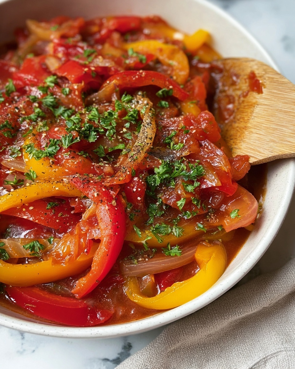Piperade – Basque Pepper and Tomato Stew Recipe - Recipe Image