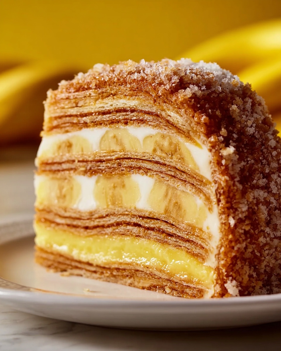 Banana Wafer Cake Recipe - Recipe Image