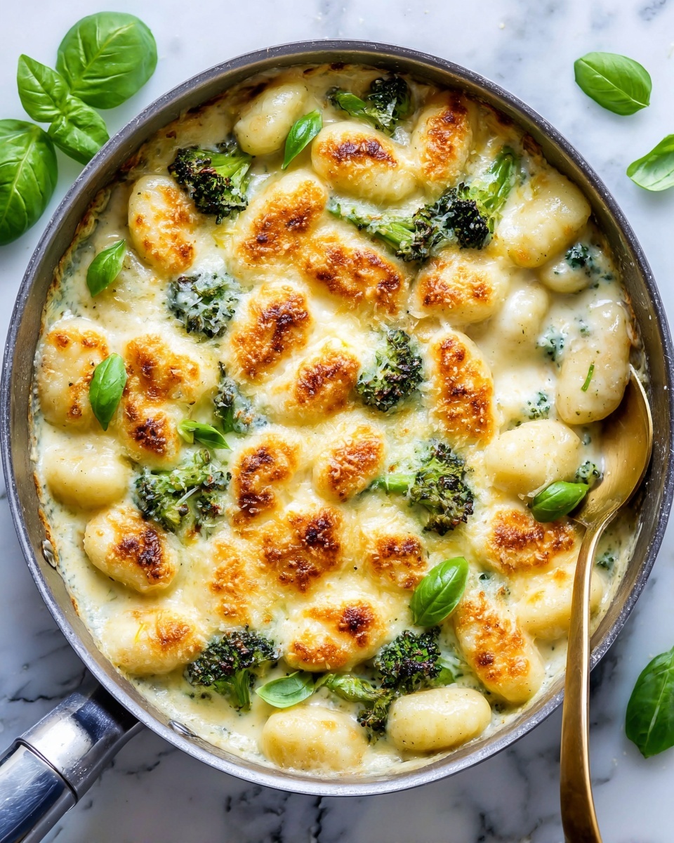 Chicken Alfredo Gnocchi Bake Recipe - Recipe Image