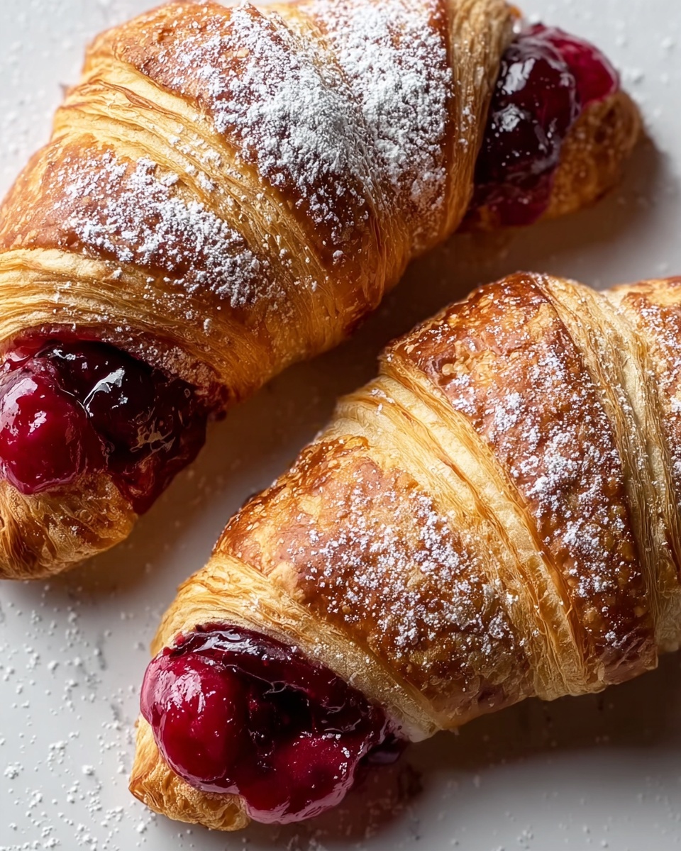 Cherry Filled Crescent Rolls Recipe - Recipe Image