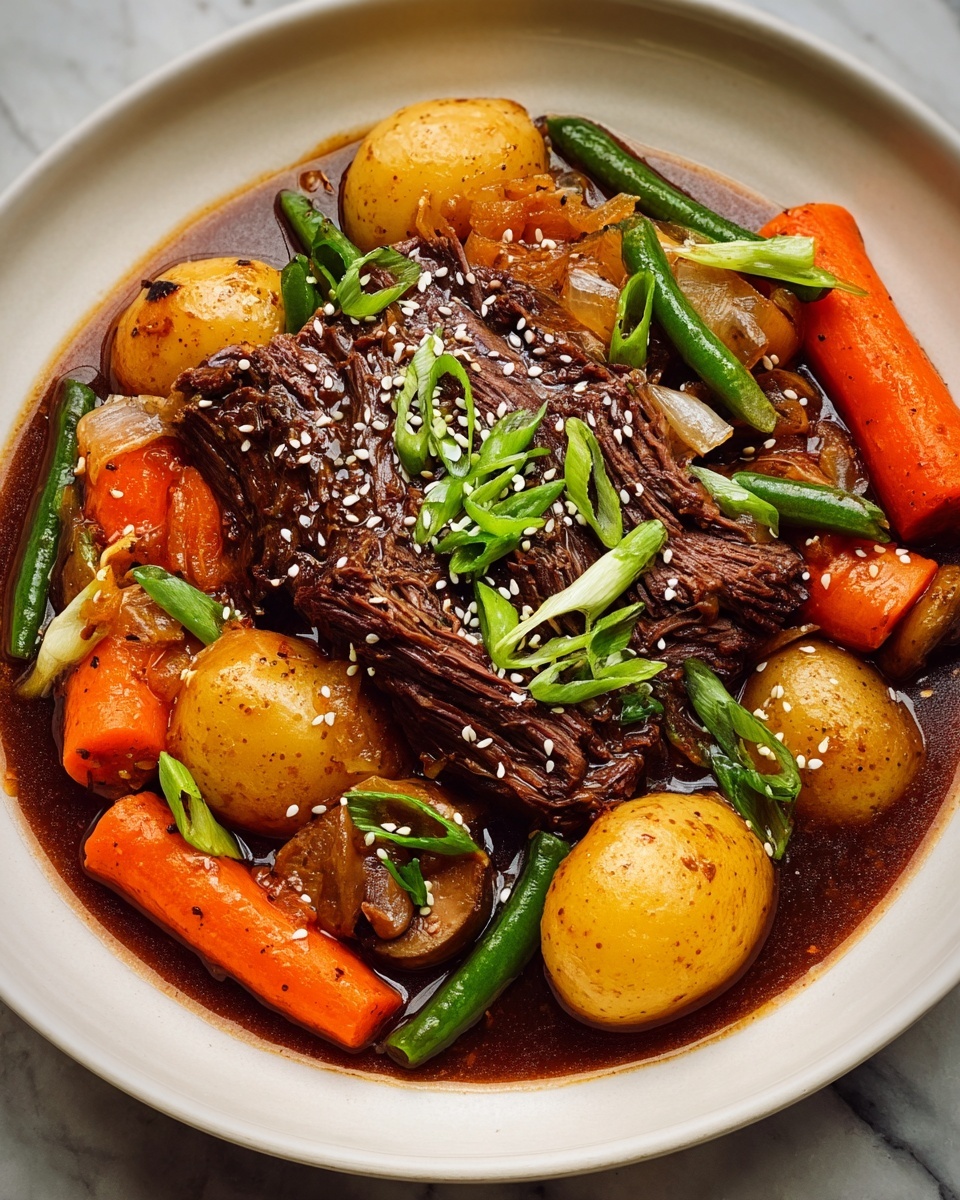 Korean Style Pot Roast Recipe - Recipe Image