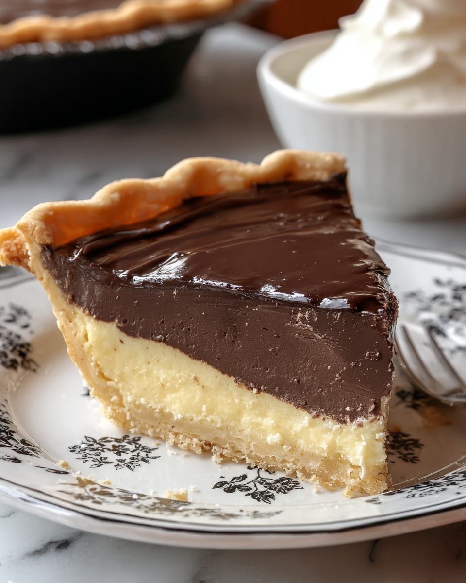 Old-Fashioned Chocolate Pie Recipe - Recipe Image