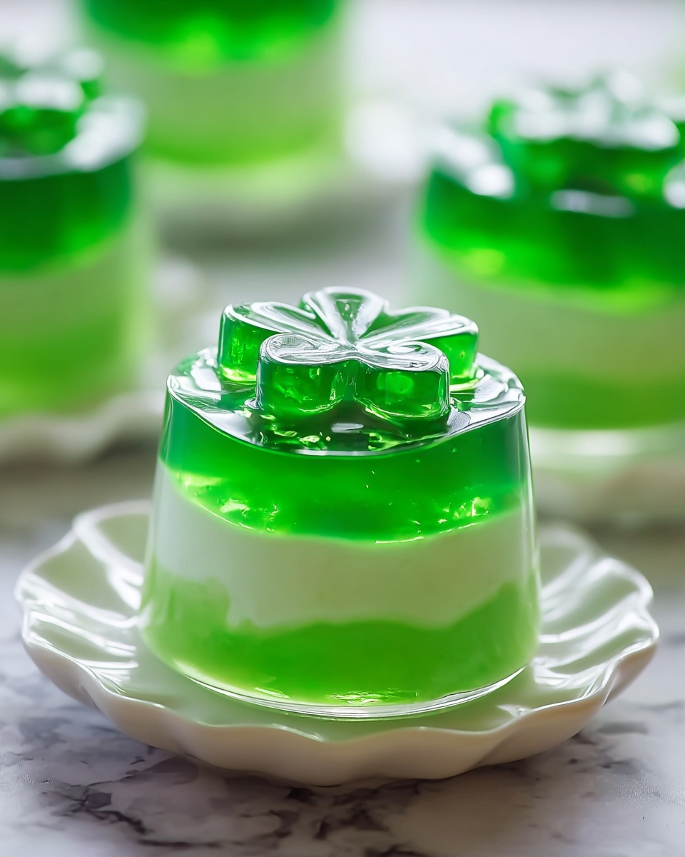 Green Jello Shots Recipe - Recipe Image