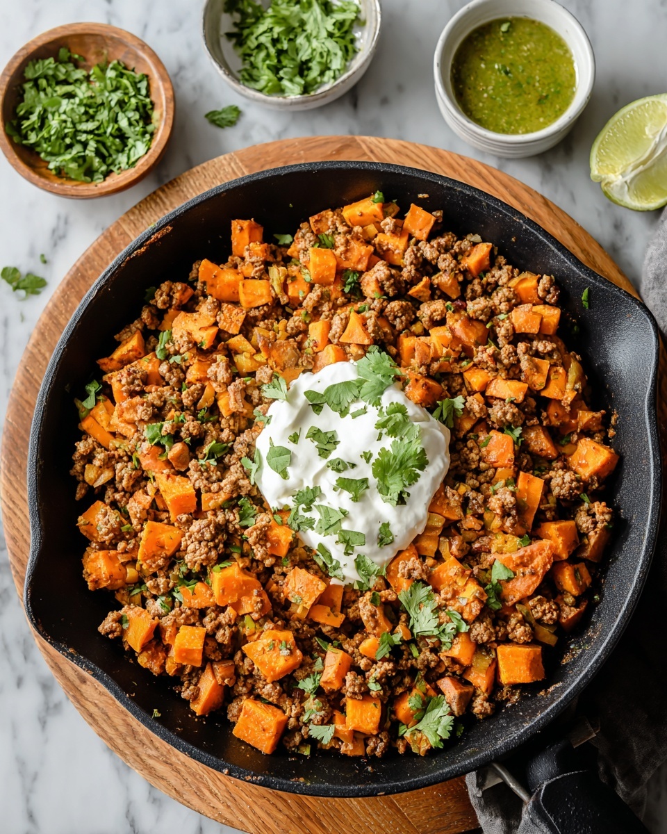 Turkey Sweet Potato Skillet Recipe - Recipe Image