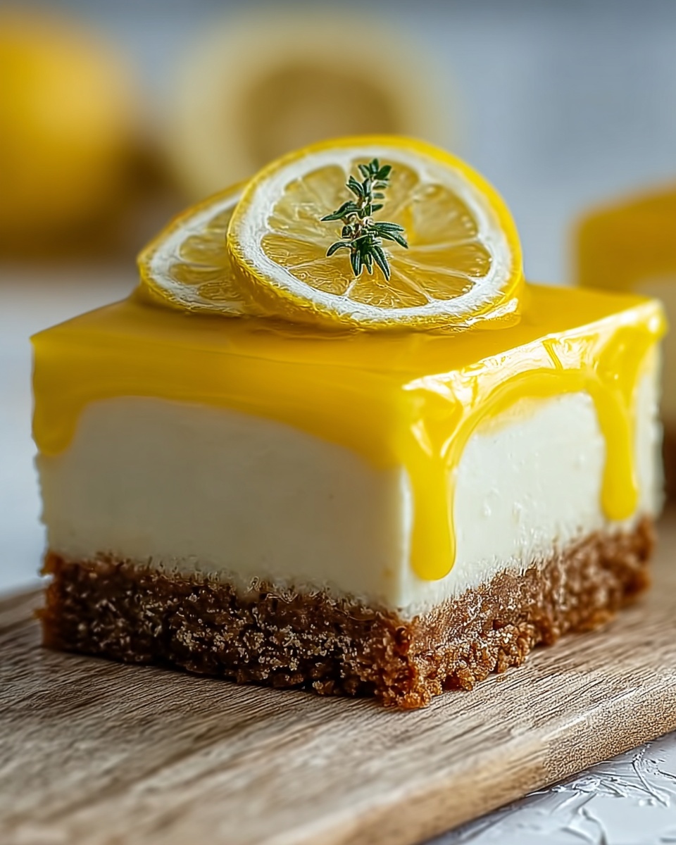 Lemon Cheesecake with Lemon Curd Recipe - Recipe Image