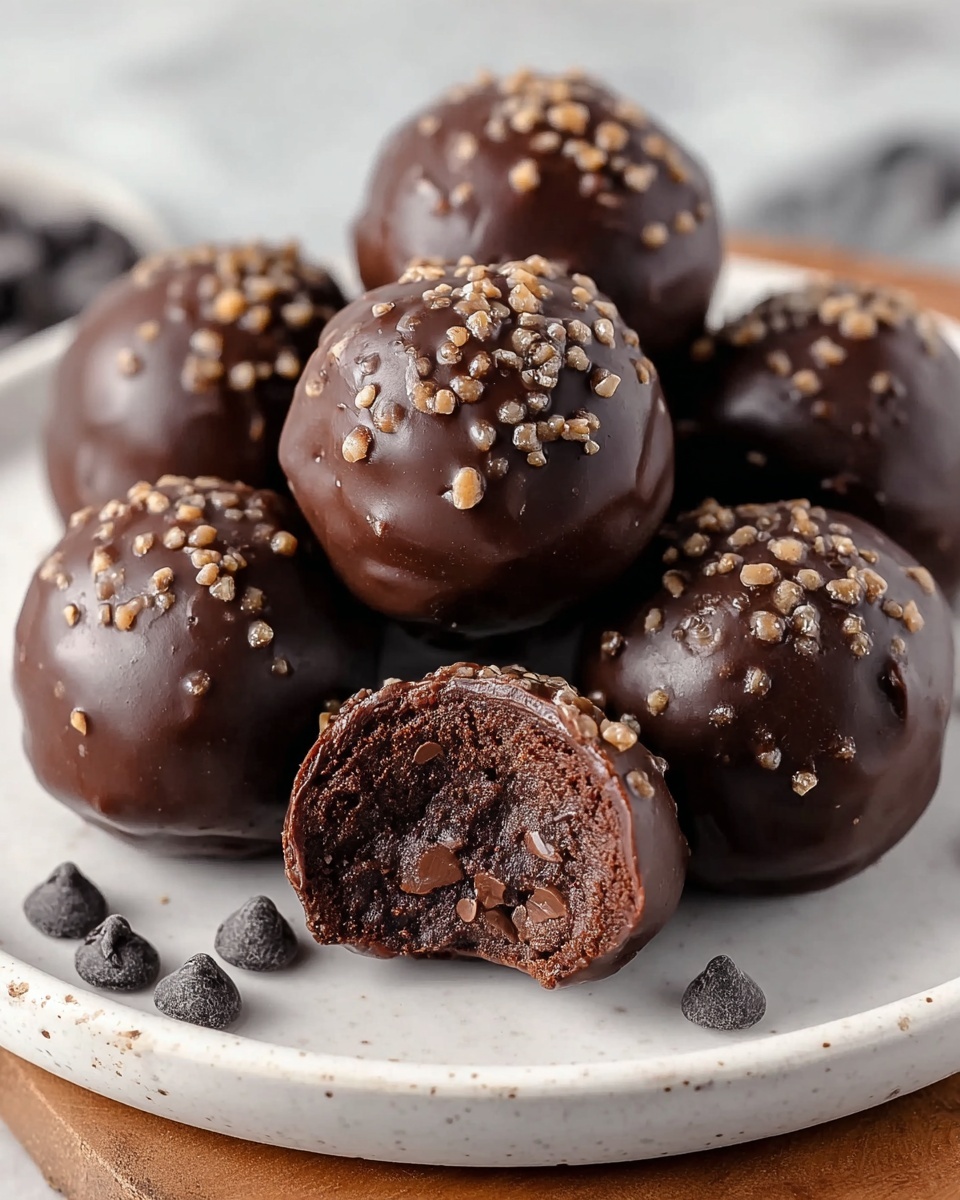 Chocolate Protein Balls Recipe - Recipe Image