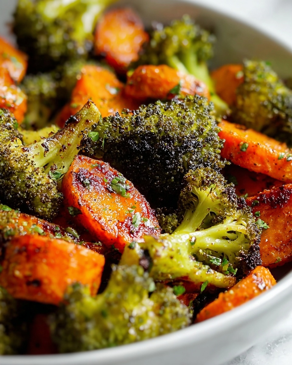 Roasted Broccoli and Carrots Recipe - Recipe Image