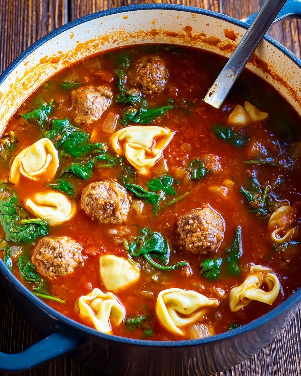 Meatball and Tortellini Soup Recipe - Recipe Image