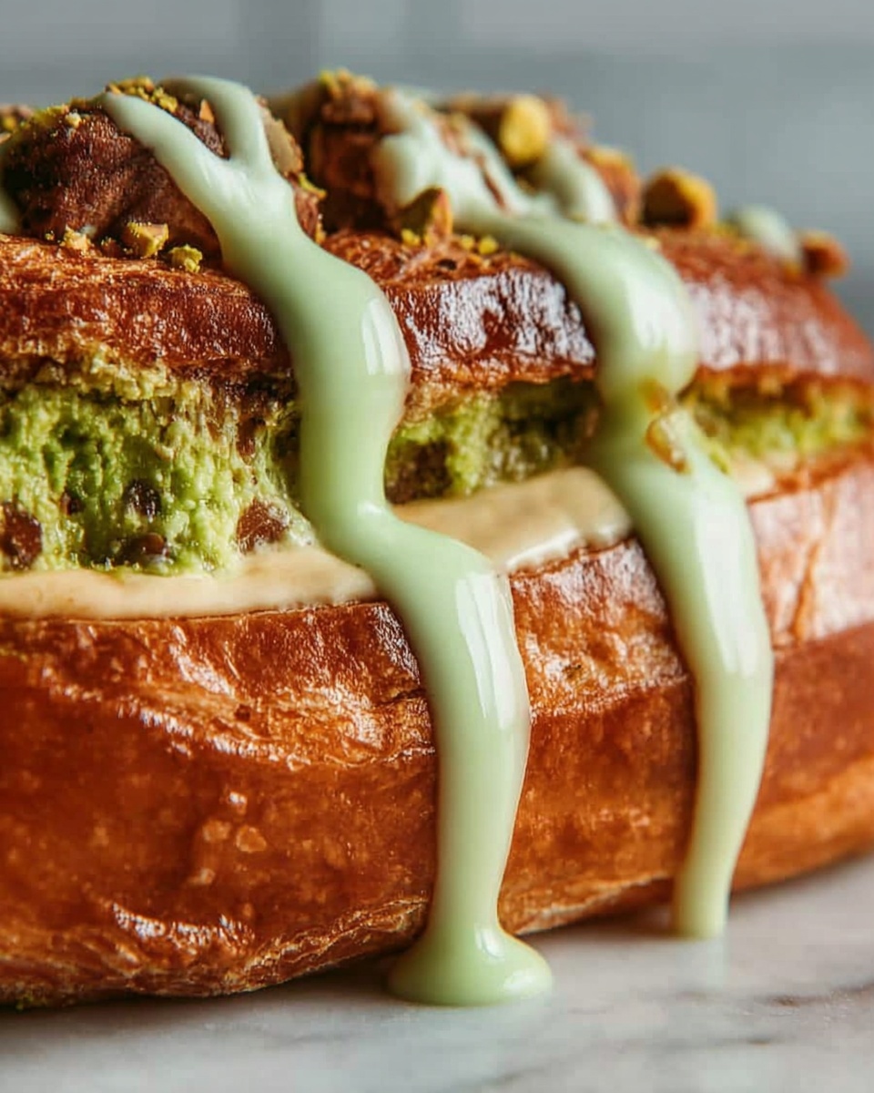 Pistachio Filled Croissants Recipe - Recipe Image