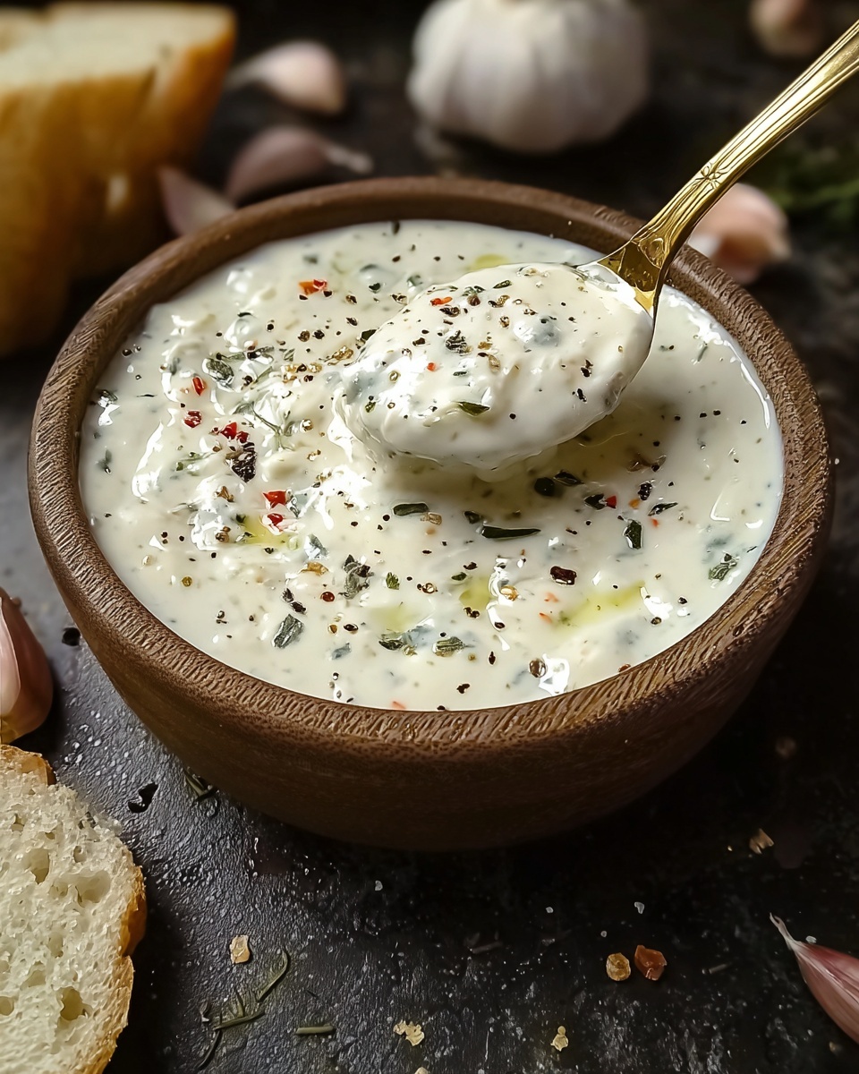 Irresistible Garlic Sauce for Pizza Recipe - Recipe Image
