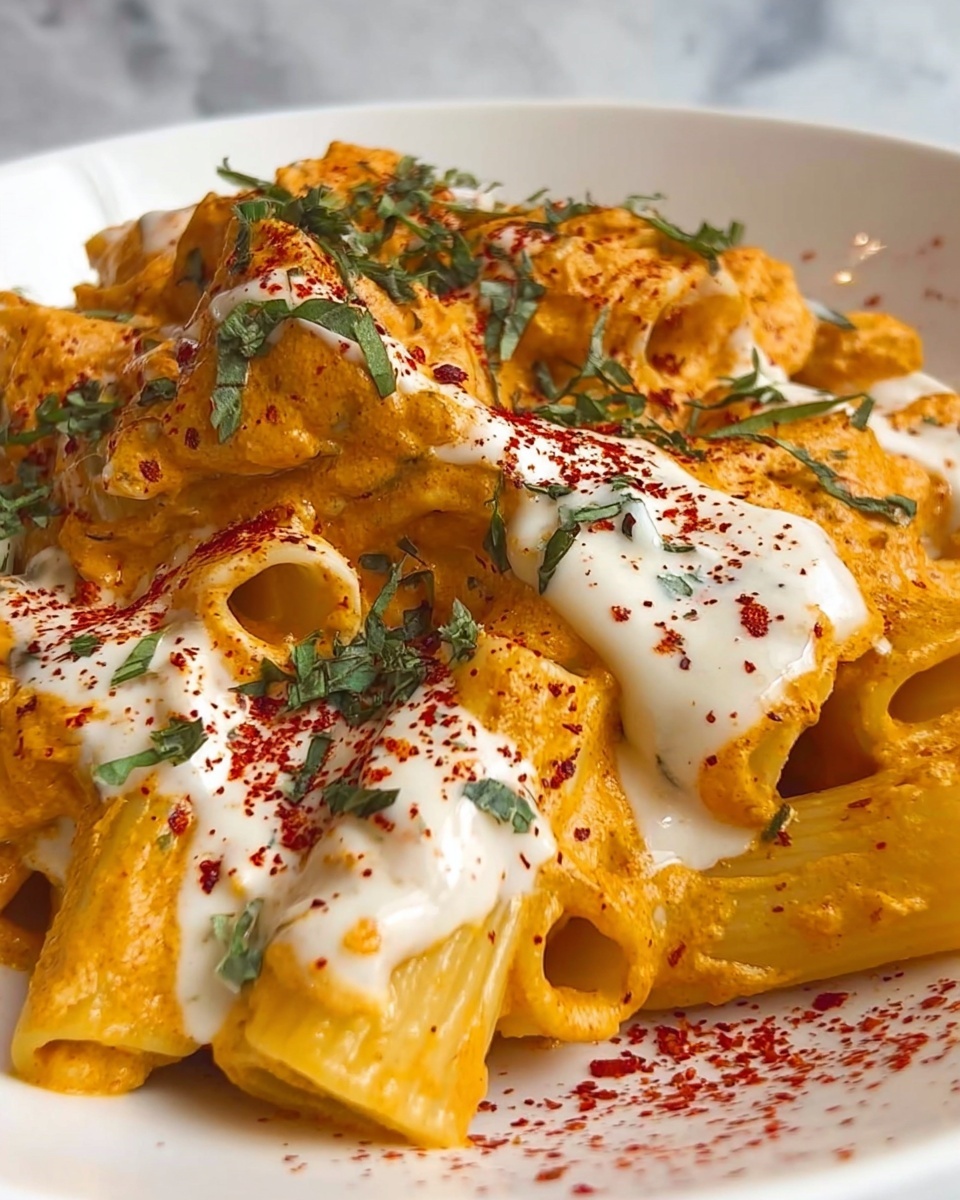 Creamy Tomato Garlic Pasta Recipe - Recipe Image