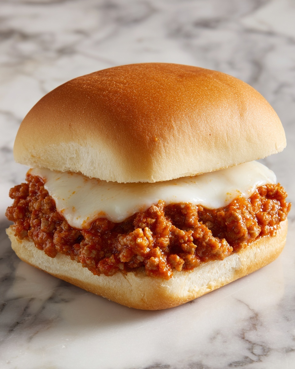 Chicken Parmesan Sloppy Joes Recipe - Recipe Image