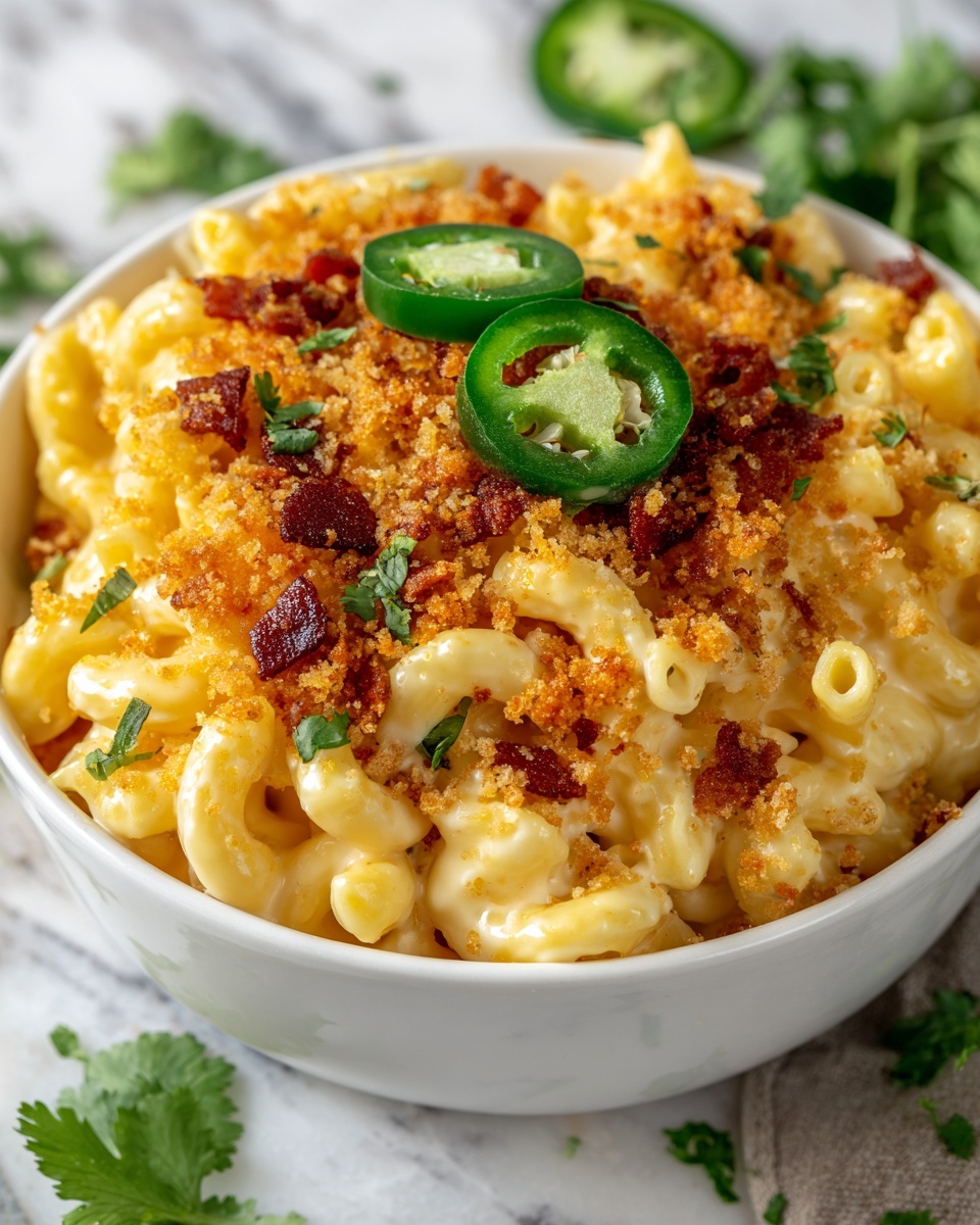 Jalapeño Popper Mac and Cheese Recipe - Recipe Image