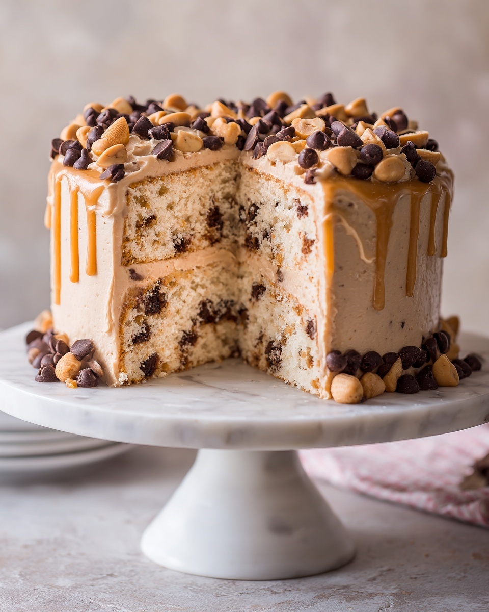 Peanut Butter Cake with Peanut Butter Frosting Recipe - Recipe Image
