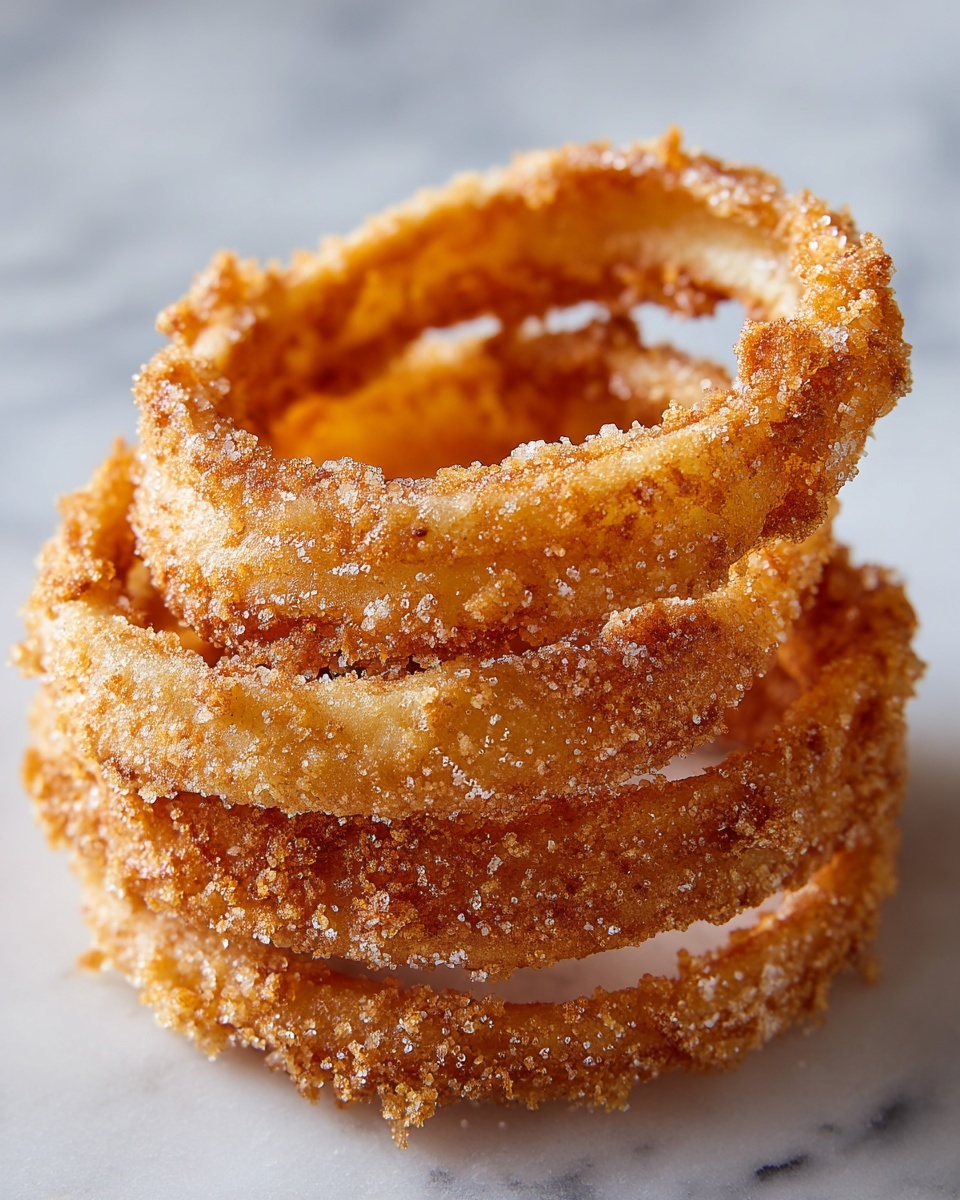 Fried Cinnamon Apple Rings Recipe - Recipe Image