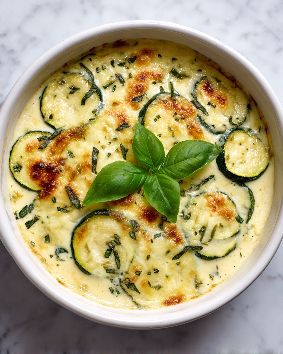 Baked Zucchini Cheese Recipe - Recipe Image