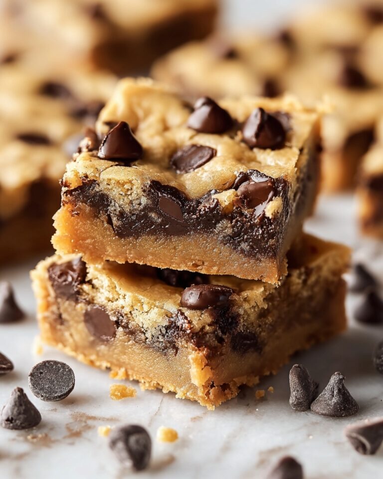 Lazy Chocolate Chip Cookie Bars Recipe