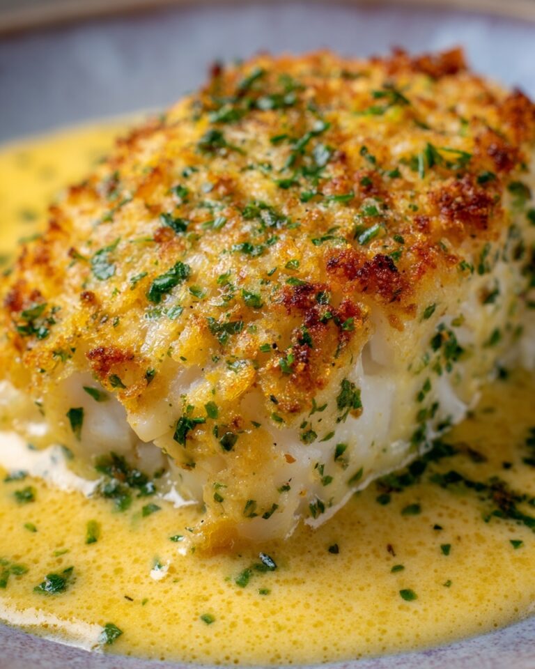 Savory Baked Cod in Coconut-Lemon Cream Sauce Recipe