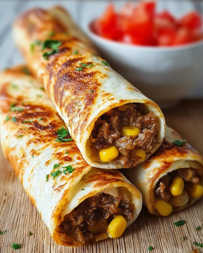 Crispy Beef Chimichangas Recipe
