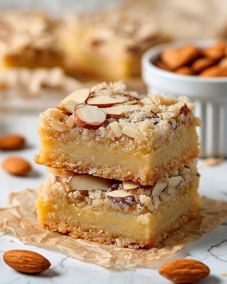 Vegan Almond Croissant Cookie Bars Recipe