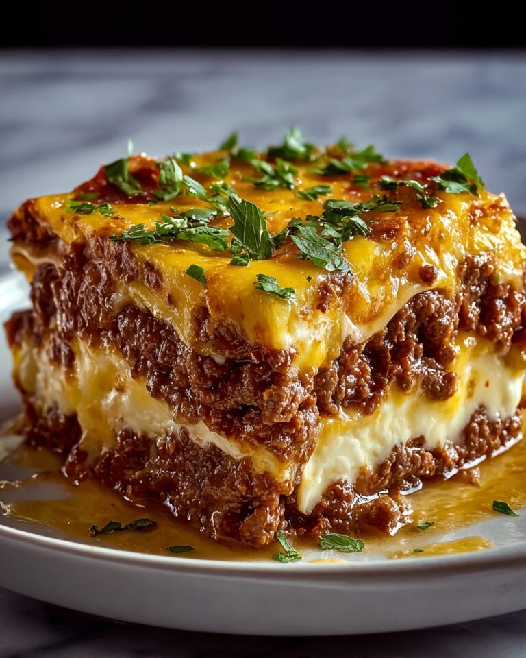 Cheesy Loaded Meatloaf Casserole Recipe