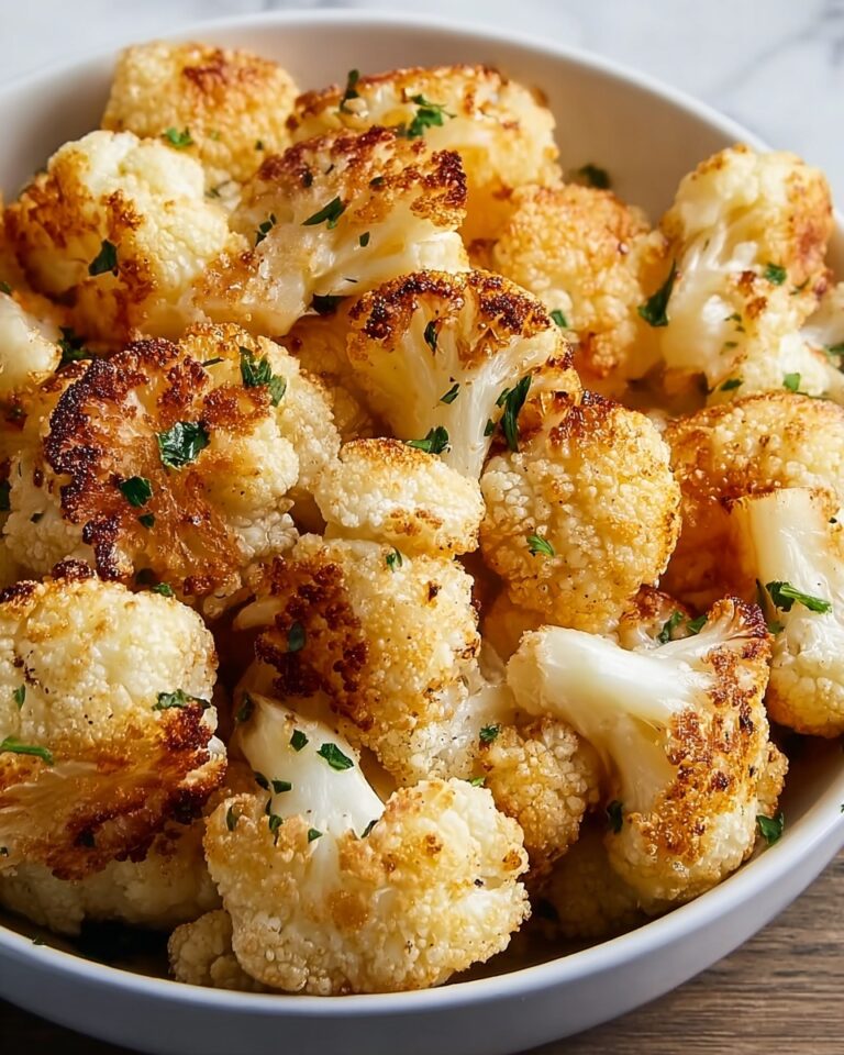 Baked Cauliflower Bites Recipe