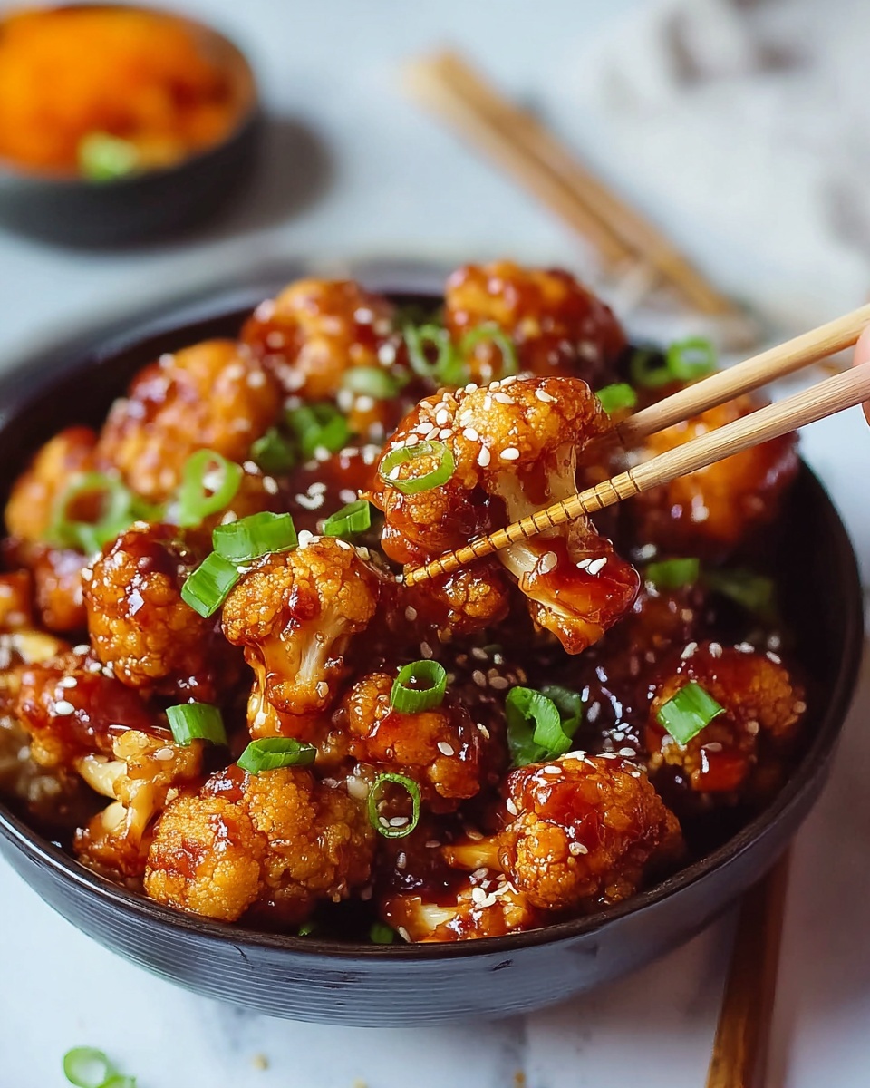 Sticky Sesame Cauliflower Recipe - Recipe Image