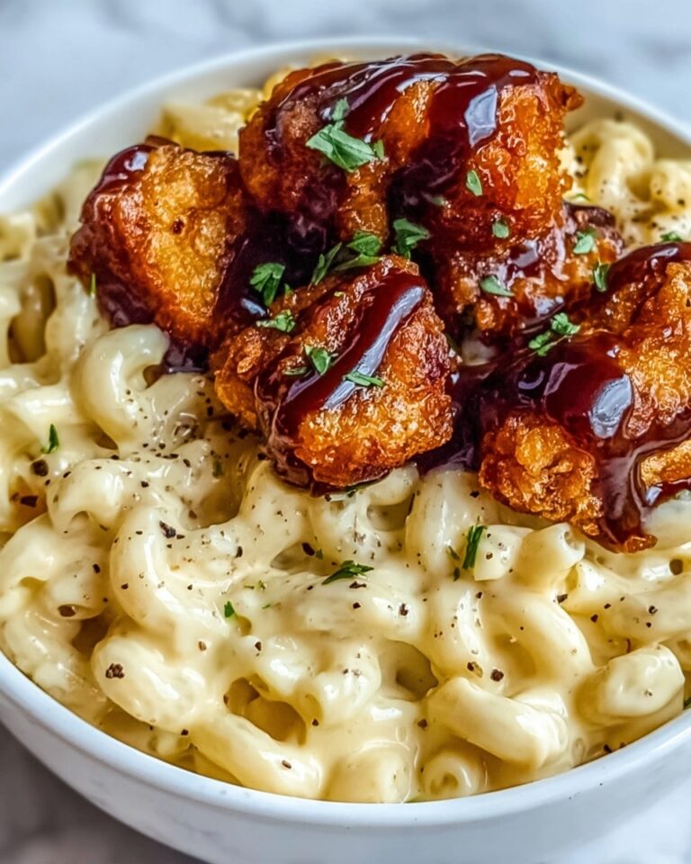 Honey Pepper Chicken Mac and Cheese Recipe