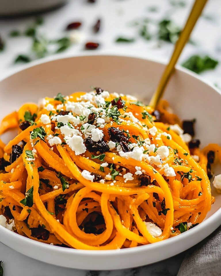 Roasted Butternut Squash Noodles Recipe