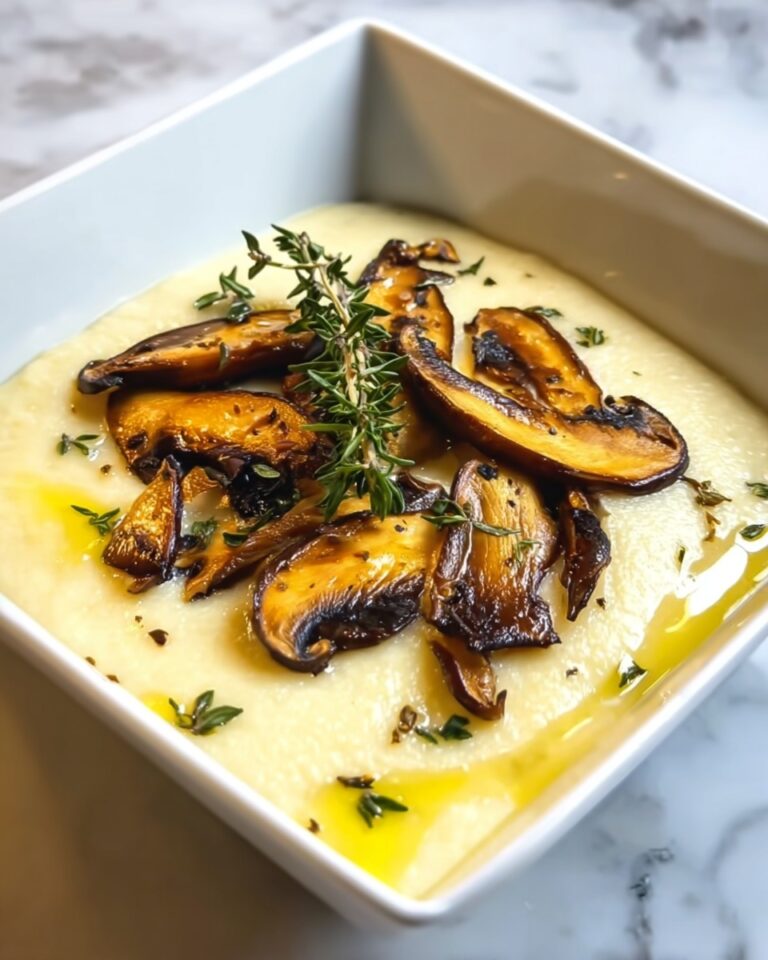 Polenta with Wild Mushrooms, Garlic, and Sage Recipe