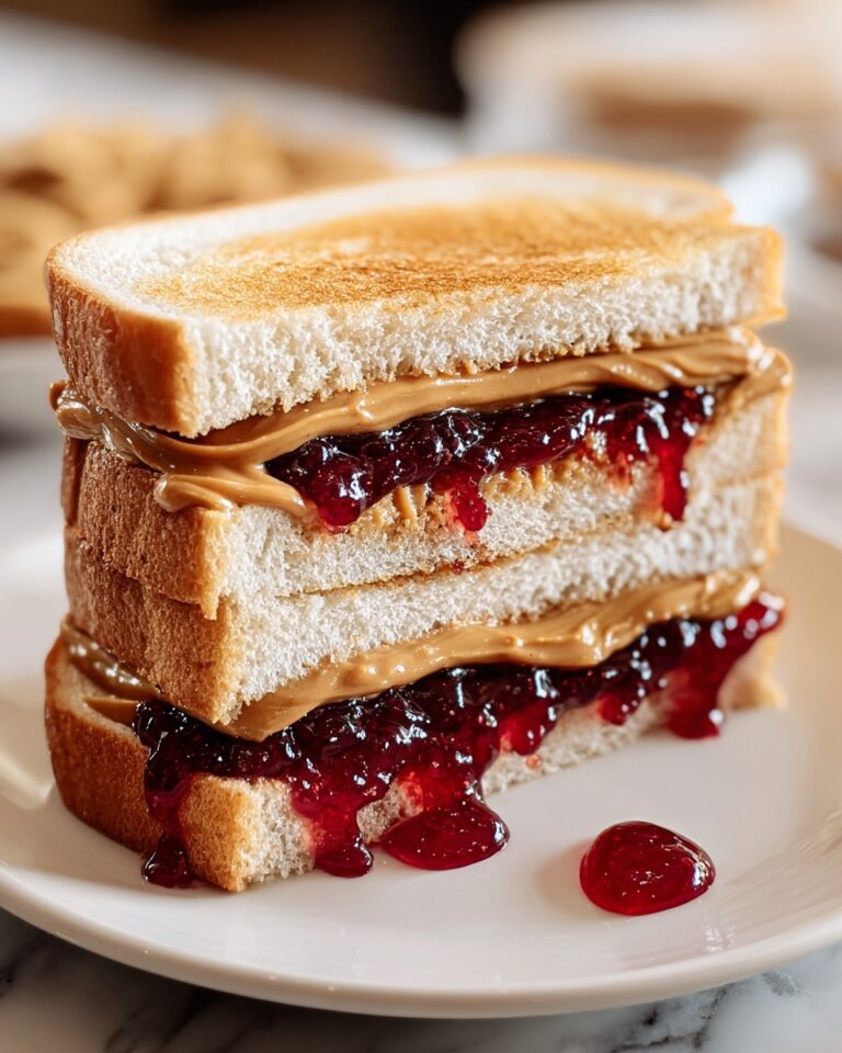 Air Fryer Peanut Butter & Jelly Sandwich Recipe